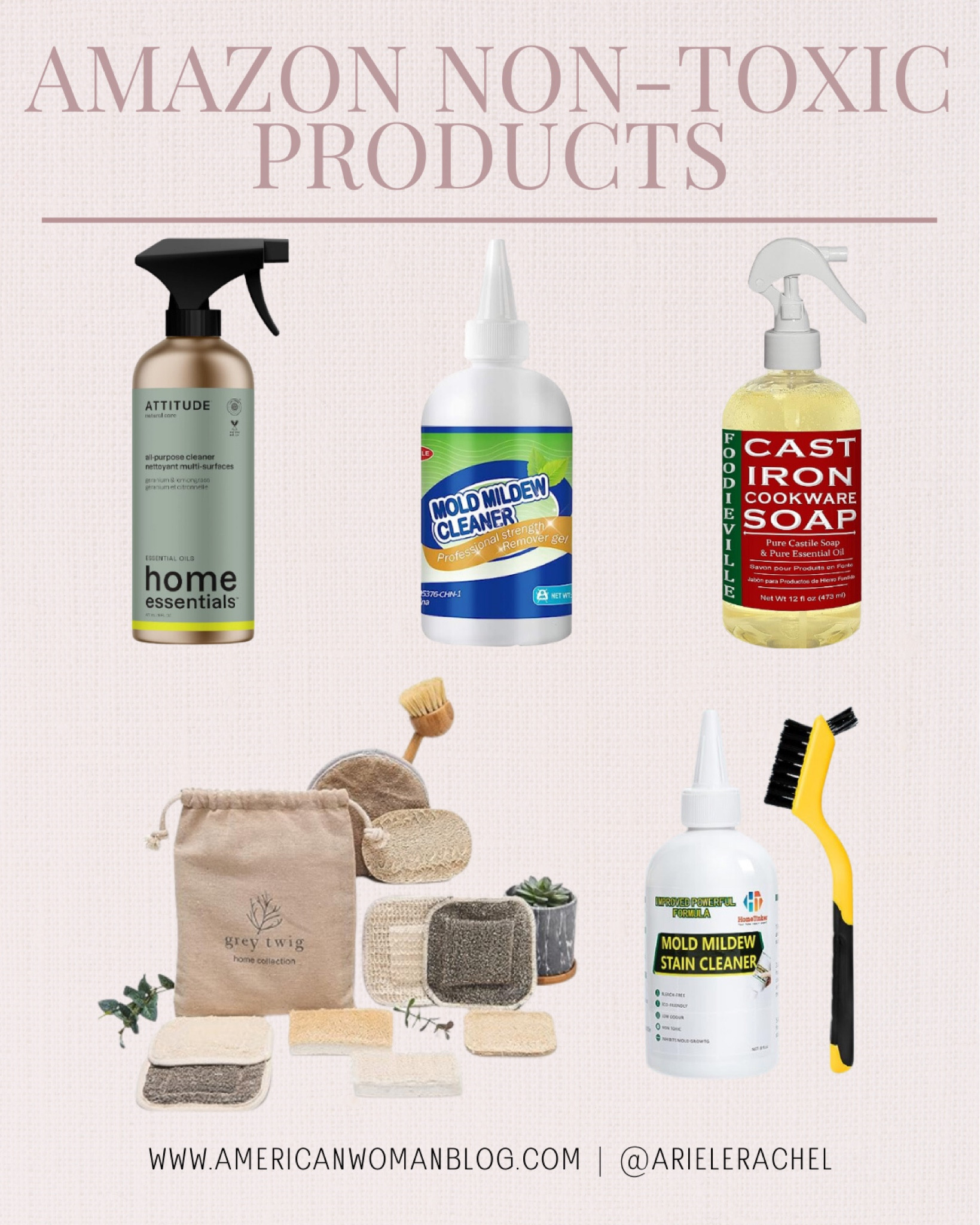 Amazon Finds, Amazon Home, Cleaning Supplies, Amazon Cleaning, Essentials, Amazon Essentials, Home, Clean, Cleaning, Cleaning Products, Sustainable, Non Toxic

#LTKunder100 #LTKhome #LTKFind
