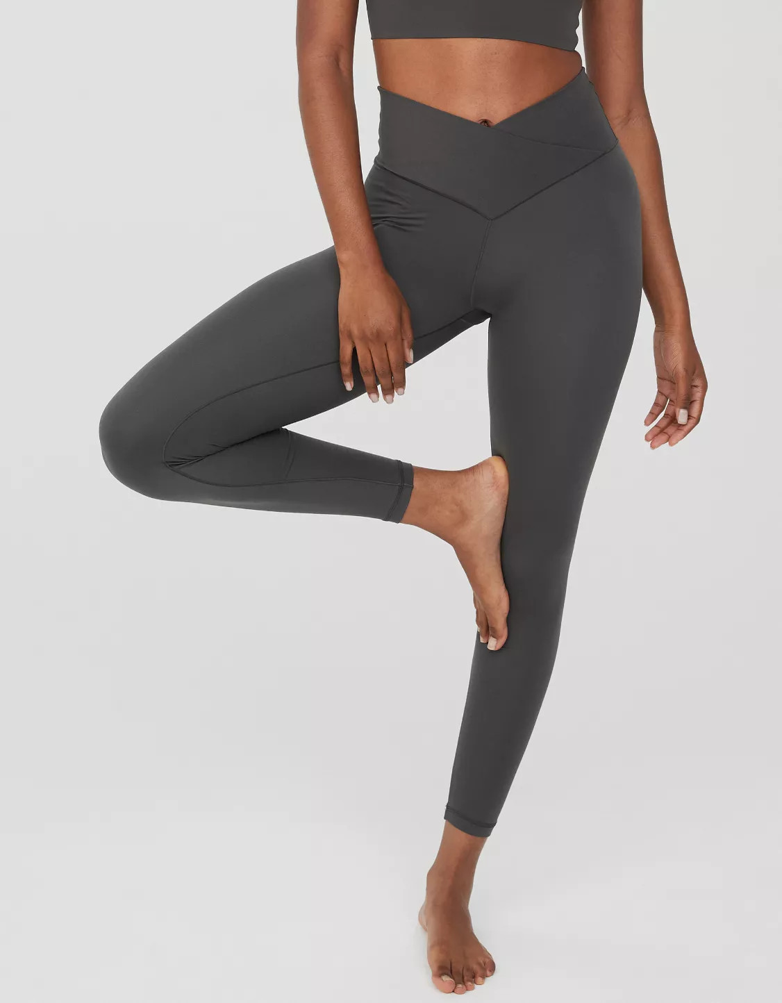 OFFLINE By Aerie Real Me High Waisted Crossover Legging | Aerie