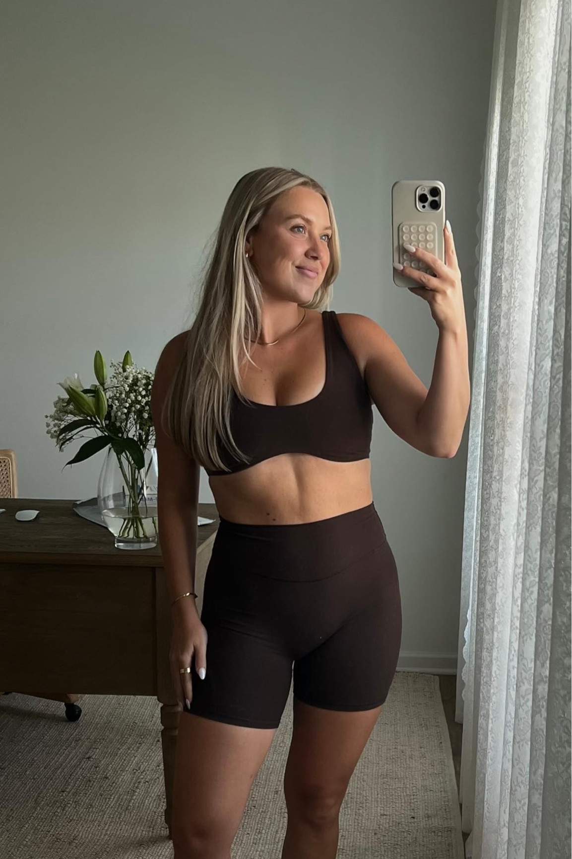This set is so comfortable, and the shorts have no front seam!


Activewear, gym outfit, summer outfit, casual, comfortable, fitness, flattering, seamless, travel outfit, beach 

#LTKTravel #LTKActive #LTKFitness