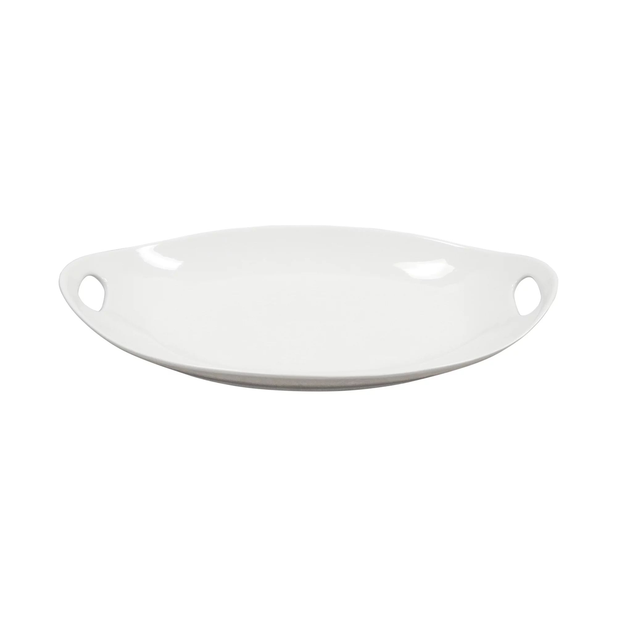 Better Homes & Gardens White Porcelain Tray with Handles | Walmart (US)
