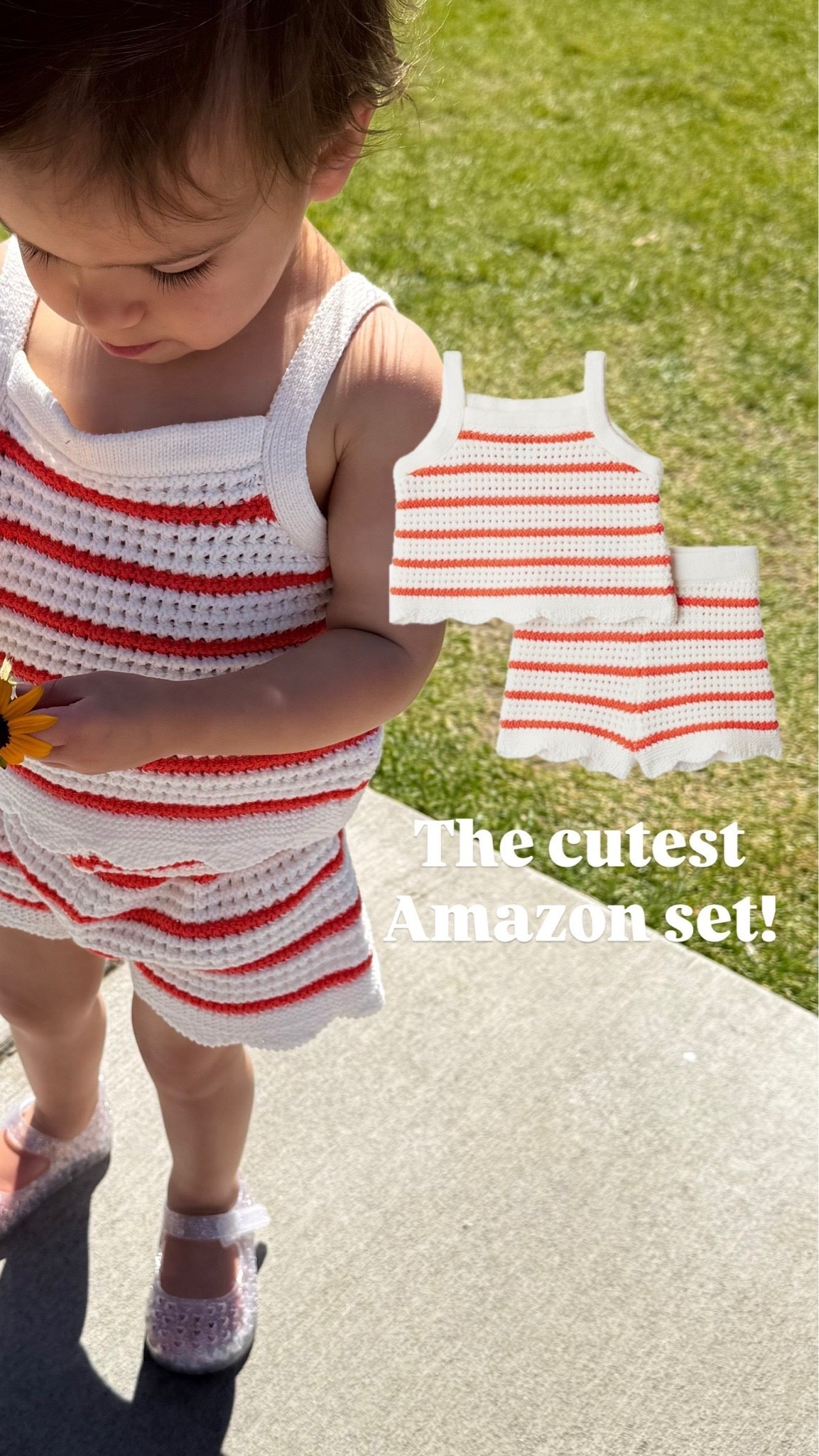 This Amazon set is darling! Comes in baby, toddler, girls and women’s sizing so you can have a matching moment!

Amazon find, toddler outfit, matching set, Amazon style

#LTKBaby

#LTKKids #LTKBaby #LTKootd