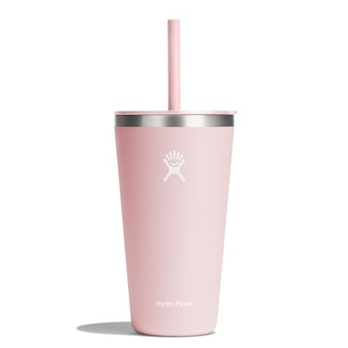 Hydro Flask 28 Oz All Around Tumbler Straw Lid Trillium | Amazon (US)
