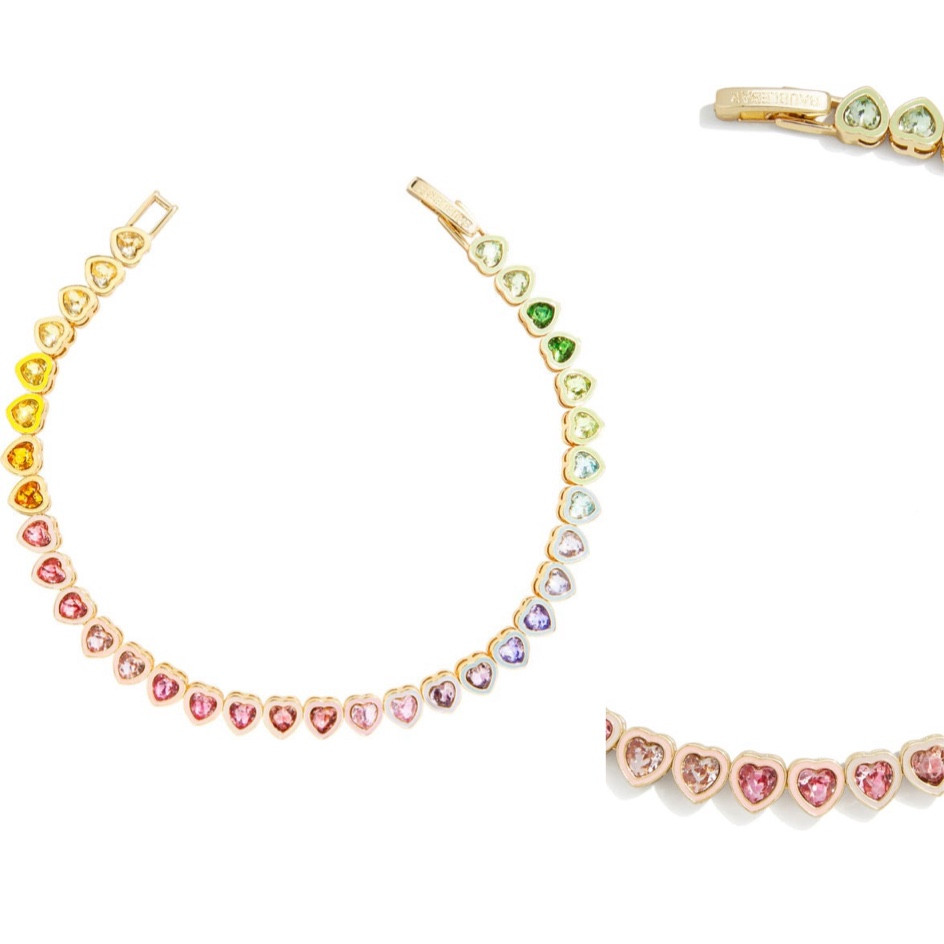 BaubleBar x Kali Rainbow Heart
Tennis Bracelet#LTKunder100 #LTKFind #rainbow #tennisbracelet #tennisnecklace #heartnecklace #necklace #baublebar

#LTKstyletip