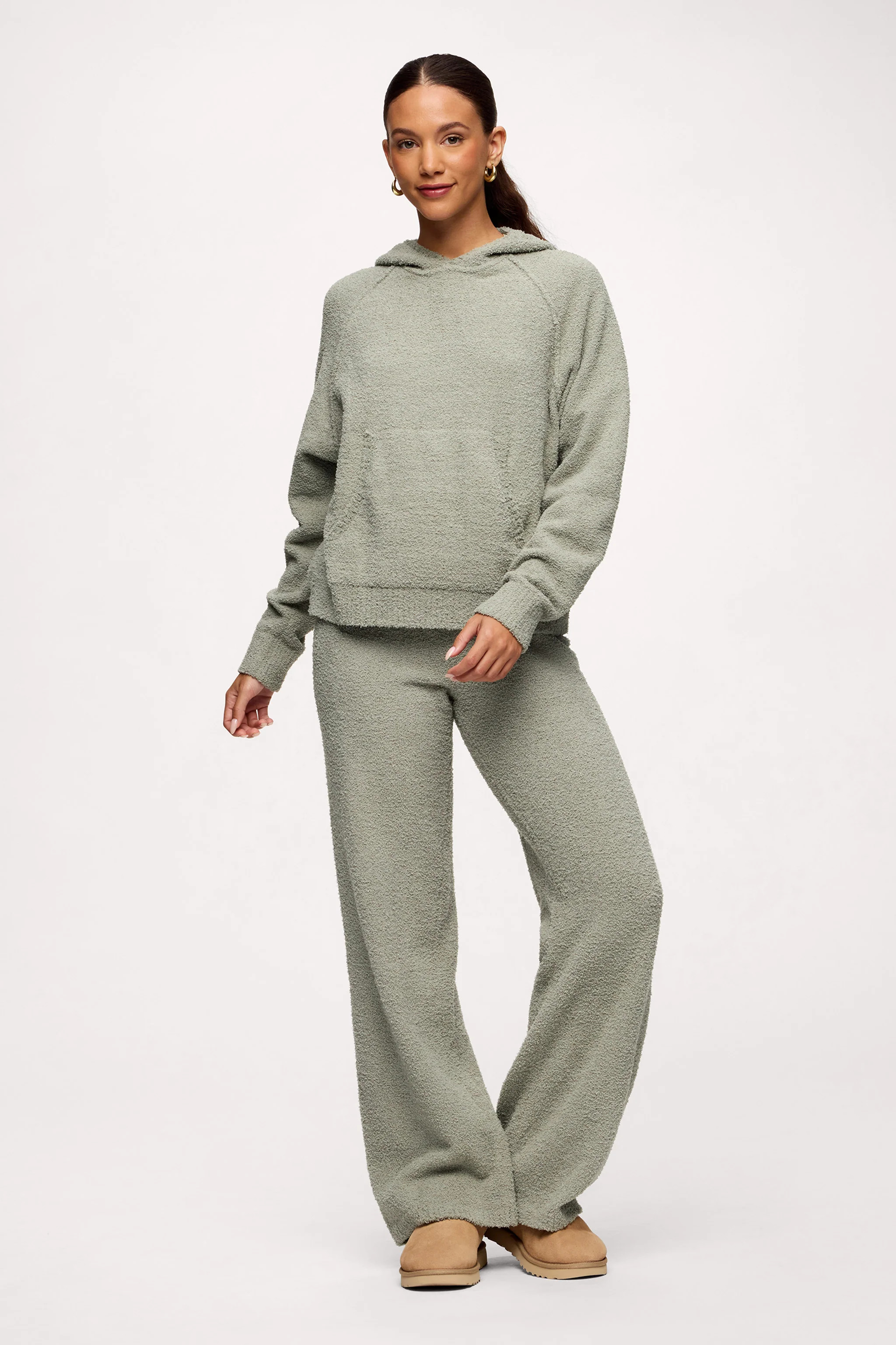 Teddy Sweater Set | Pistachio | nuuds