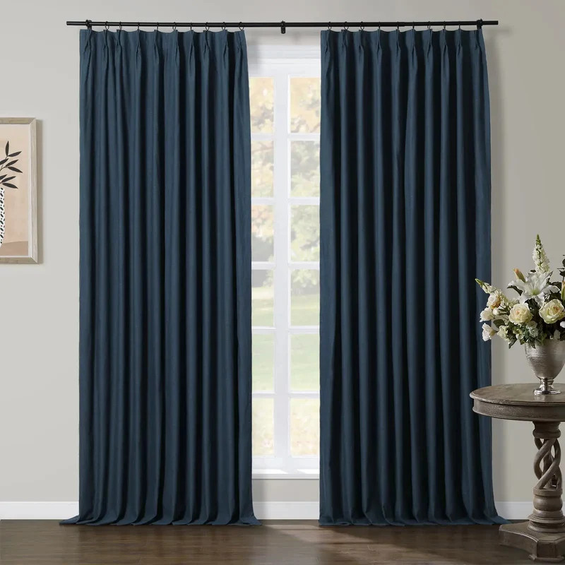 Jawara Luxury Linen Cotton Curtain Pleated | TWOPAGES
