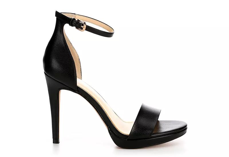 Michael By Michael Shannon Womens Angelica Platform Sandal - Black | Rack Room Shoes