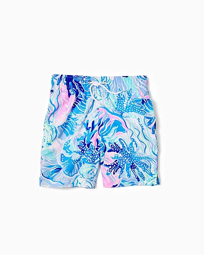 Lilly Pulitzer Boys Junior Capri Swim Trunks | Lilly Pulitzer