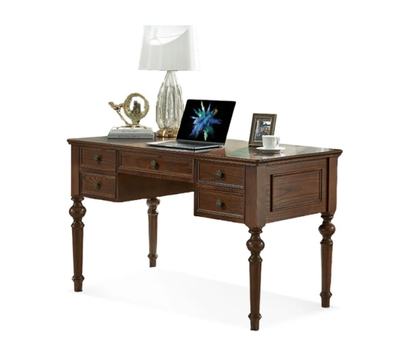 Solid wood 5 drawer desk 

#LTKU #LTKStyleTip #LTKHome