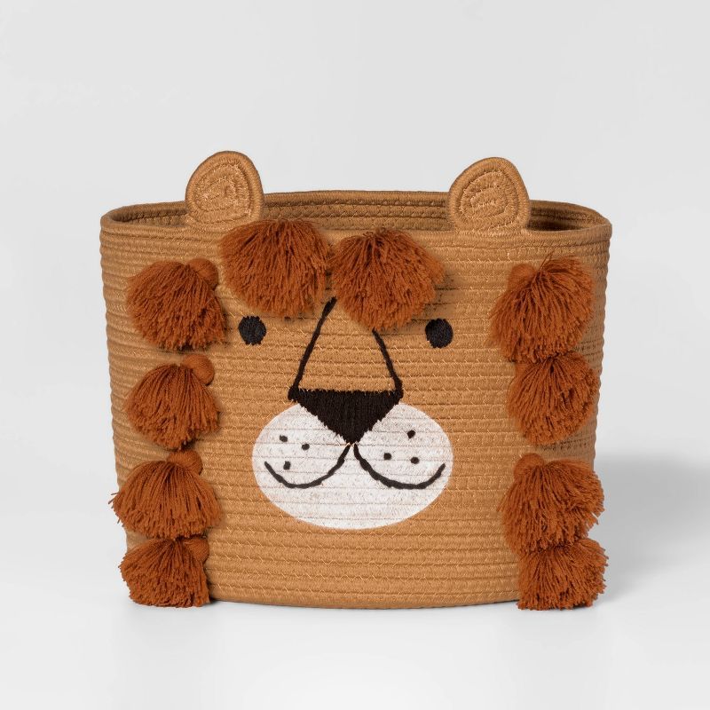 Lion Coiled Rope Basket - Pillowfort™ | Target