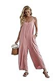 wexcen Jumpsuits for Women Floral Wide Leg Spaghetti Strap Sleeveless Casual Loose Ethnic Long Ro... | Amazon (US)