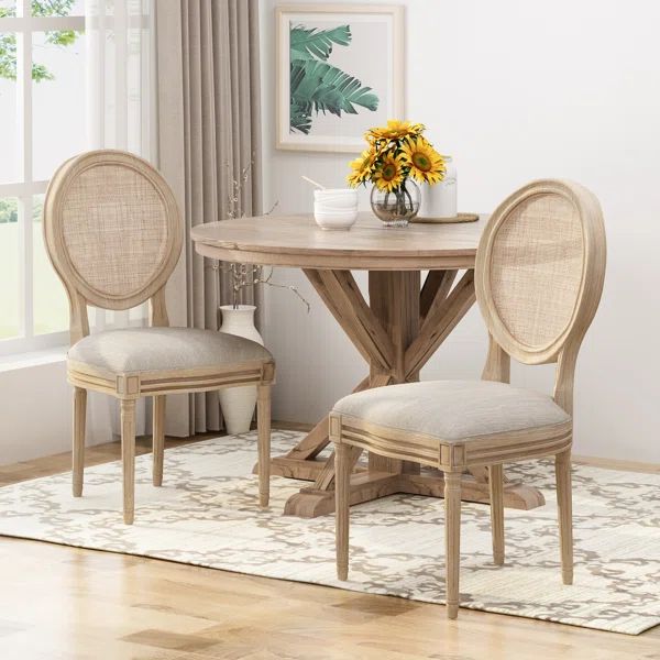 Rhodes King Louis Back Side Chair (Set of 2) | Wayfair North America