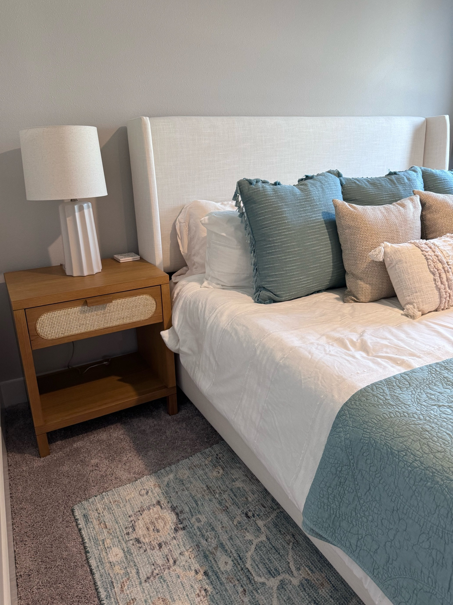 Blue beachy guest bedroom  

#LTKSeasonal #LTKHome #LTKFamily