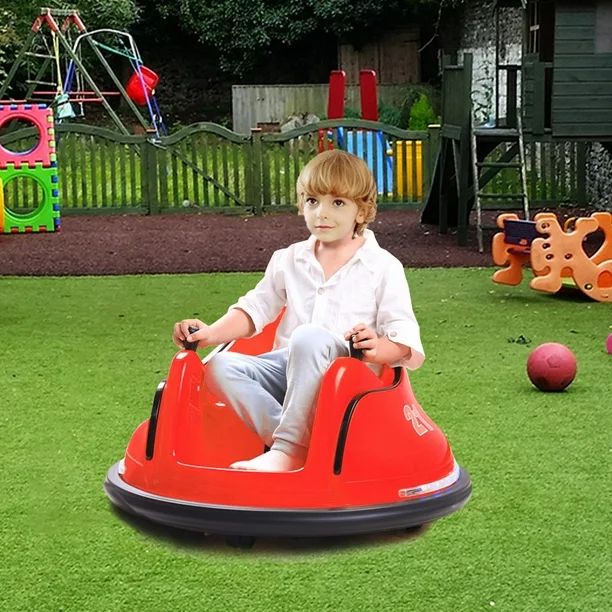Ride On Bumper Car Toy For Toddlers Aged 1.5+ 6V Battery-Powered With Light - Walmart.com | Walmart (US)