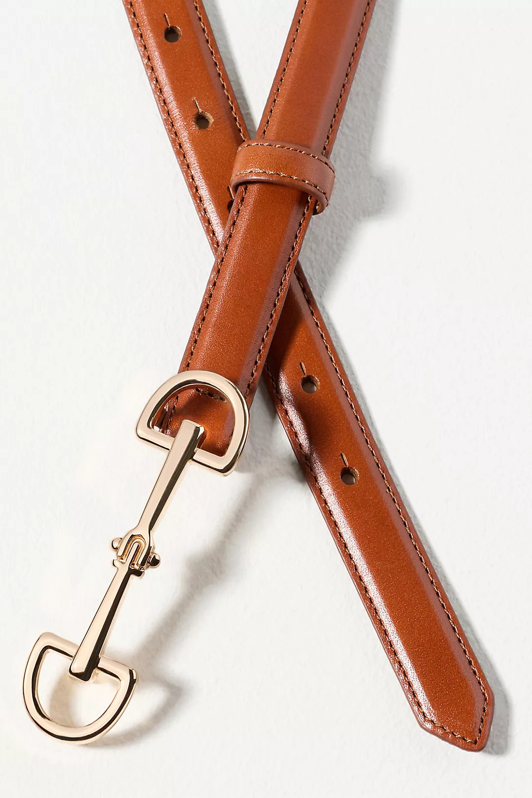 Classic Horsebit Skinny Belt | Anthropologie (US)