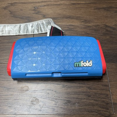 MIFOLD Grab and Go portable Compact Car Booster Seat In Box-Blue EUC! | eBay US