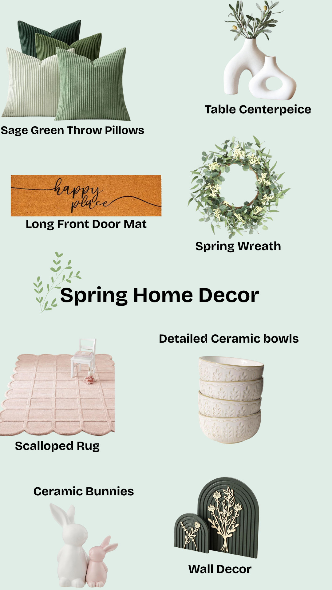 It is fun to change up home decor based on the current season! Here are some fun spring finds that I am loving!  

 #LTKHome #LTKFamily