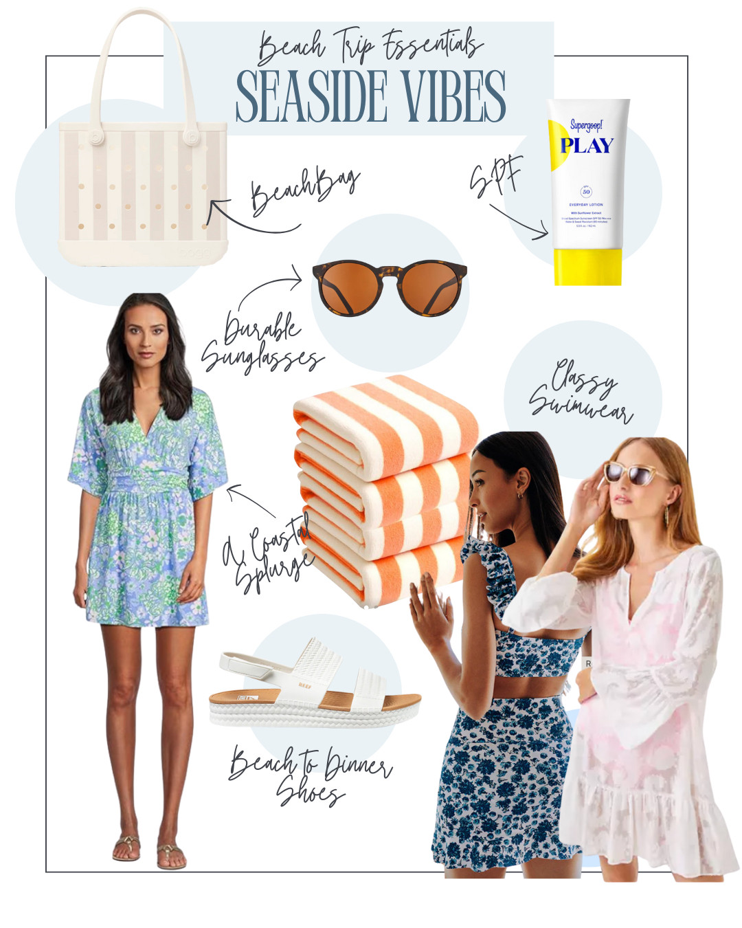 If you've been to Seaside, Florida (or anywhere on 30A) you know it's a whole vibe. I've put together some items inspired by its iconic classy/coastal/chic feel that would be perfect for your next beach trip - wherever it might be! 

 #LTKSummerEdit #LTKSeasonal #LTKTravel