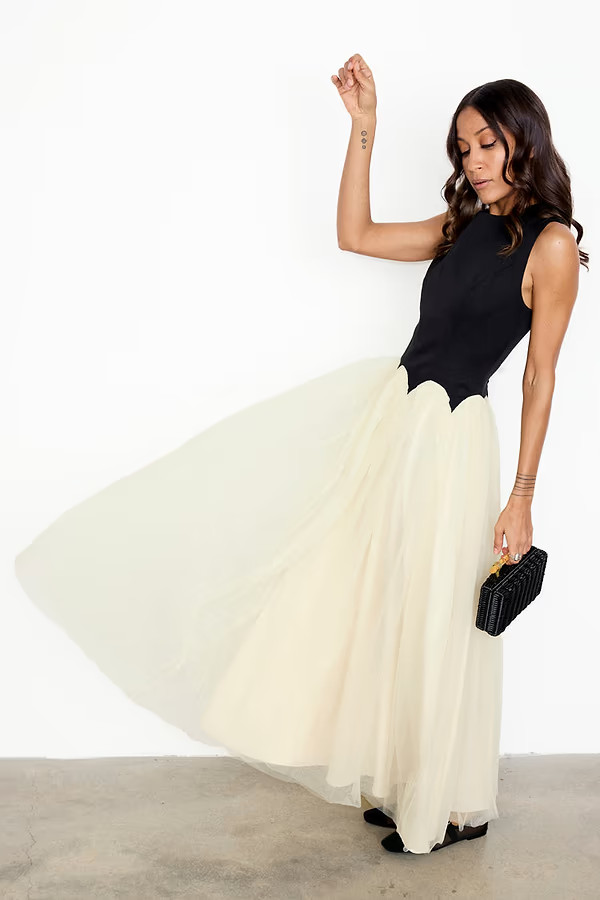 Black and Cream Monika Dress | Never Fully Dressed (UK & IE)