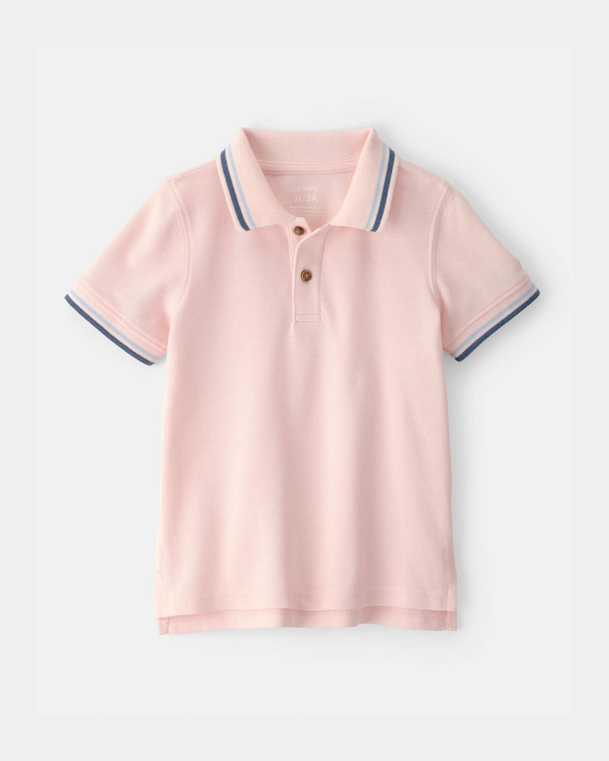 Toddler Boy Polo Shirt - Pink | Carter's Inc
