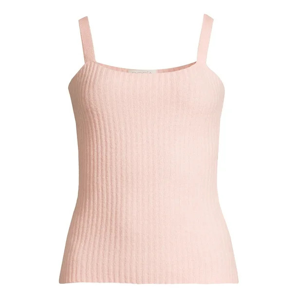 Sofia Jeans by Sofia Vergara Women’s Square Neck Sweater Tank Top | Walmart (US)