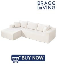 2025 New 108" Cloud Couch Sectional, Modular Sectional Sofa with L-Shaped Chaise, Deep Seat Secti... | Amazon (US)