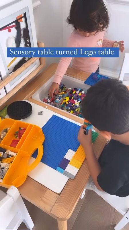 The ikea sensory table works great with legos! It’s sold out but linking some other great options. 

Lego, toddler play, Montessori inspired, kids play

#LTKfamily #LTKkids #LTKHoliday