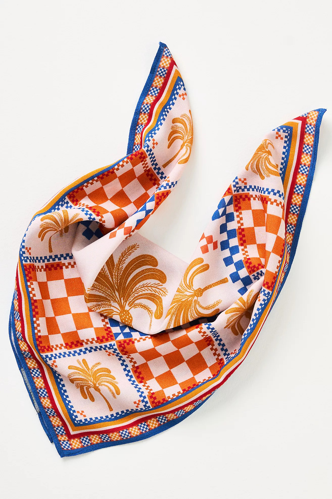Conditions Apply Printed Satin Scarf | Anthropologie (US)