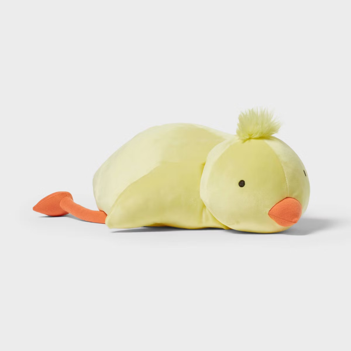 Chick Weighted Plush Kids' Throw Pillow Yellow - Pillowfort™ | Target