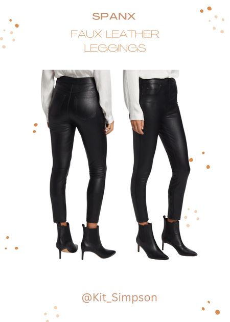New Spanx Faux Leather leggings with pockets!!

Spanx faux leather leggings, faux leather leggings, gifts for her, holiday outfit, casual outfit, 

#LTKHoliday #LTKsalealert #LTKkids