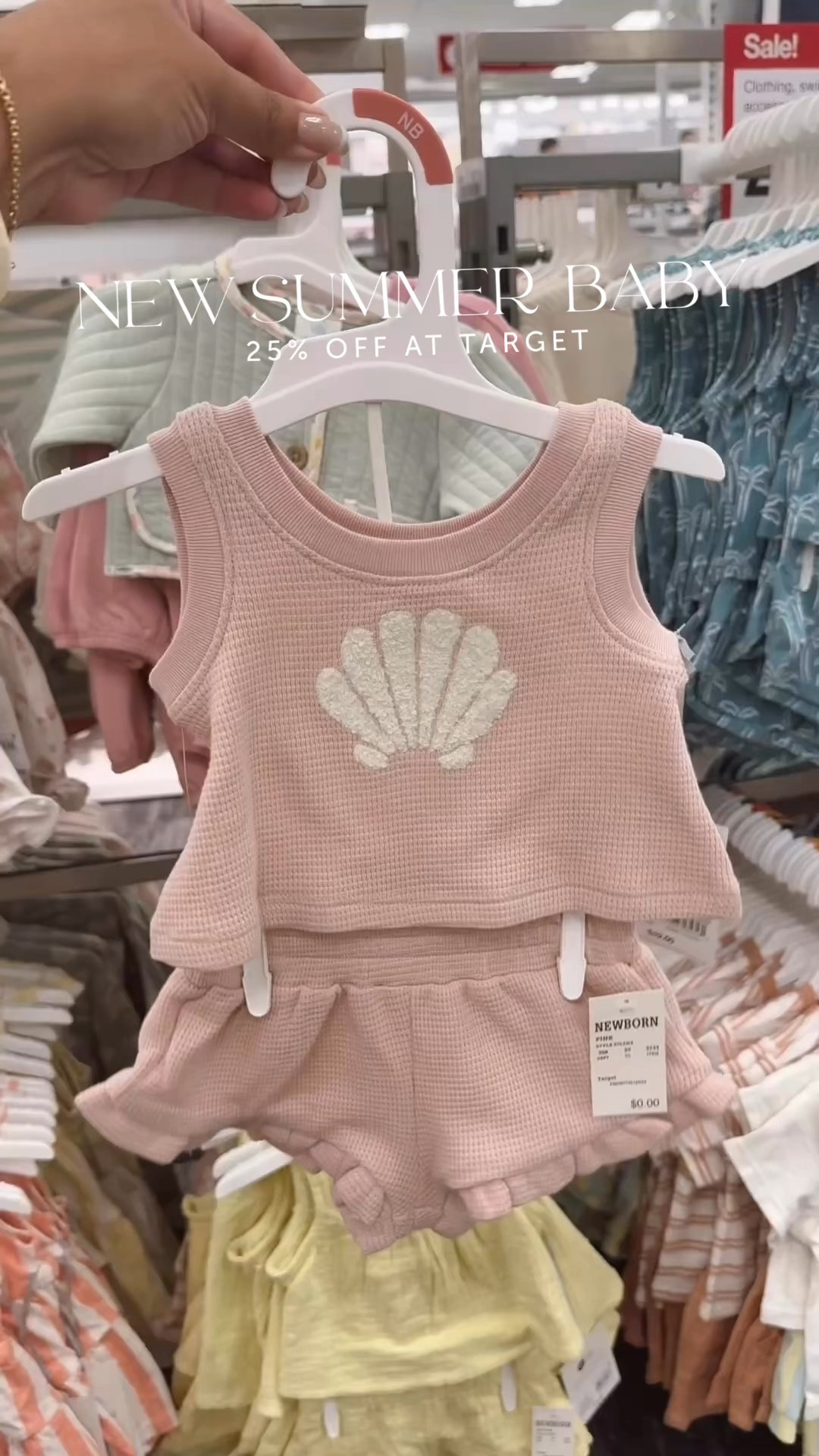 New baby collection at Target for summer 🐚 these are so cute for beach vacations 🥹 and all 25% off! 

#target #targetfinds #targetbaby #targetstyle #targetkids #targetlittles #babygirl #babyboy #babyvacation #babysummerstyle #salealert

#LTKWatchNow #LTKSaleAlert #LTKBaby