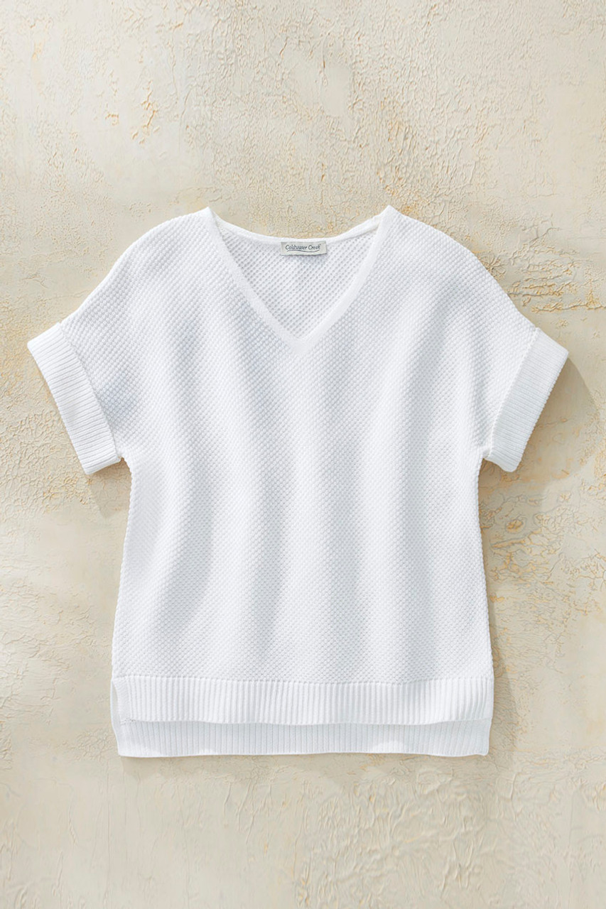 Ella Seed Stitch Sweater | Coldwater Creek