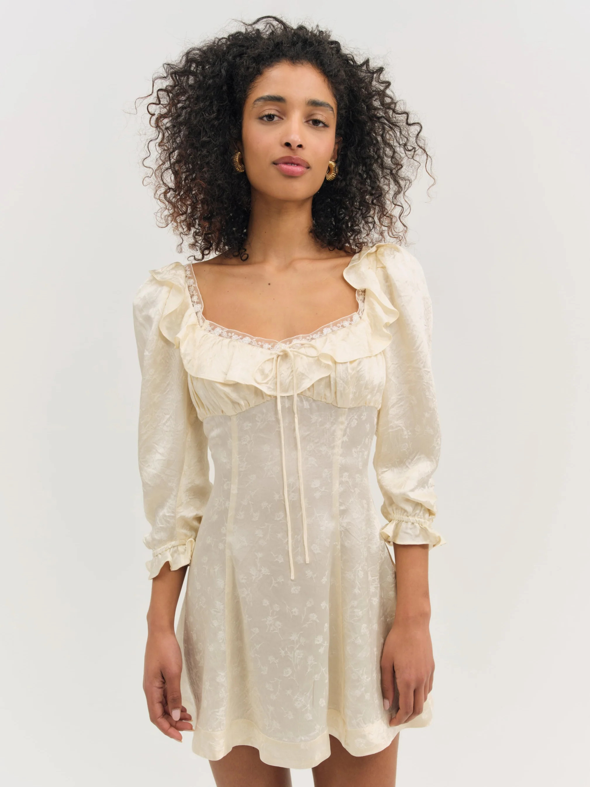 Carla Jacquard Mini Dress | For Love & Lemons