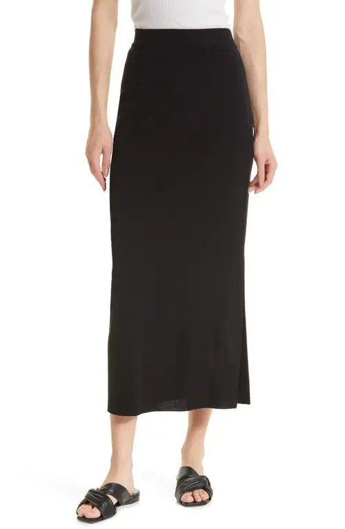 Misook Knit Skirt in Black at Nordstrom, Size Small | Nordstrom