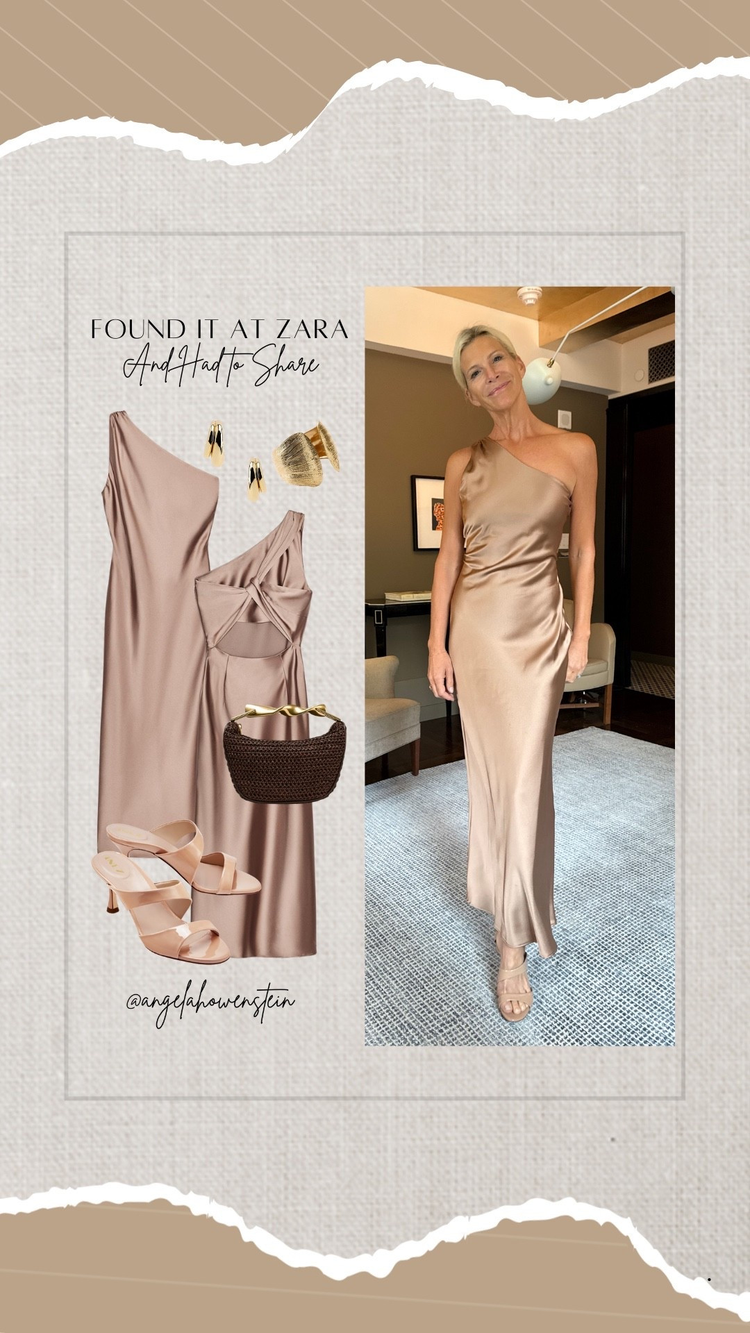 Couldn’t believe this dress was Zara! Sleek satin, one-shoulder detail, and under $100—it looks and feels so much more expensive.

#zara #falloutfit #eveningdress



#LTKParties #LTKStyleTip #LTKShoeCrush