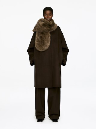 Faux Fur Scarf | Arket UK