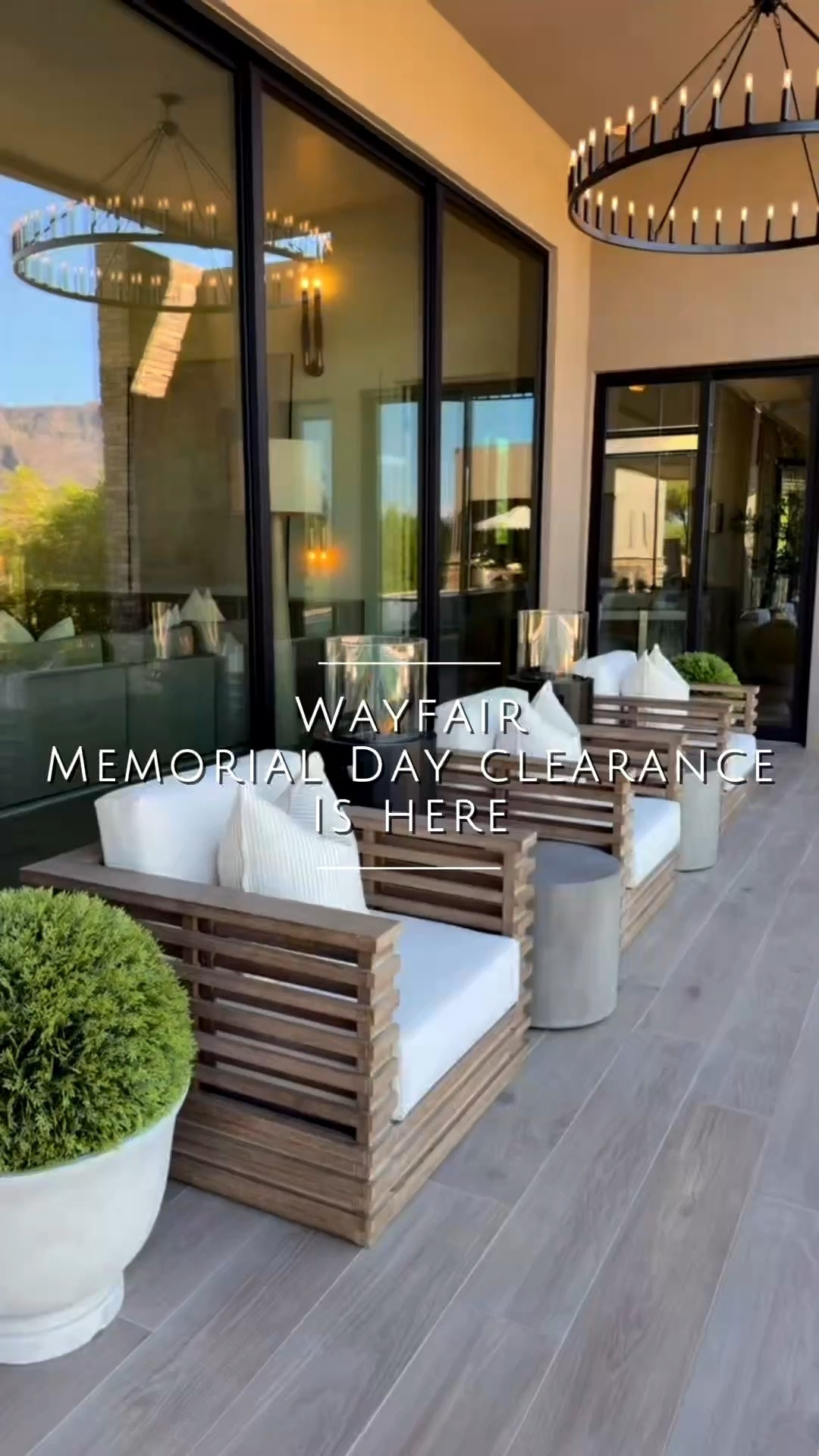 #ad @Wayfair Memorial Day Clearance is finally here ✨ Get up to 70% off plus fast & free shipping over $35!

What better way to kick off summer than with the perfect outdoor finds on sale? Wayfair truly transformed my backyard into a little at home getaway. 🤍 I love spending time out here with my family on hot summer days, whether we’re relaxing by the pool or just enjoying being outside together.

Our chaise lounge chairs have become one of our favorite spots to unwind, and pairing them with the outdoor side table makes it so easy to enjoy meals and snacks outside too.
 
Outdoor furniture is now up to 50% off from now to 05/26!

#wayfair #wayfairpartner

#LTKSaleAlert #LTKHome #LTKselfcare