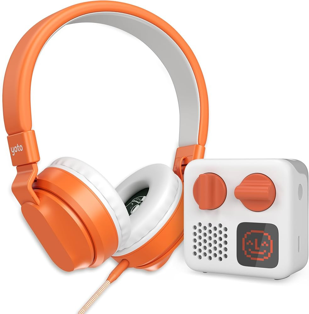 Yoto Mini (2024 Edition) + Wired Headphones Bundle - All-in-1 Travel Device for Stories Music Pod... | Amazon (US)