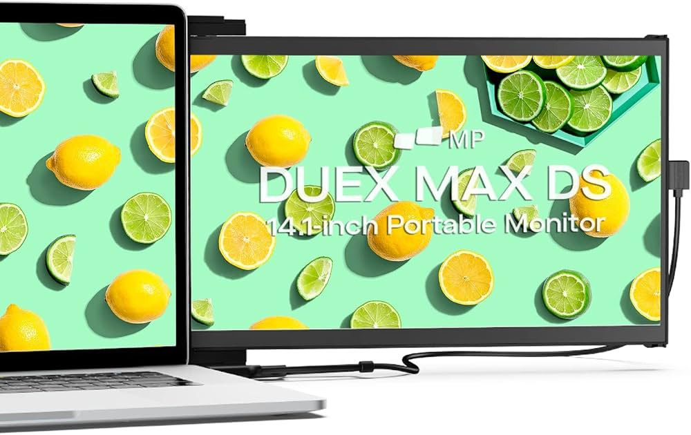 Amazon.com: Mobile Pixels New Duex Max DS 14.1'' FHD 1080p Laptop Screen Extender, USB Type-C/HDM... | Amazon (US)