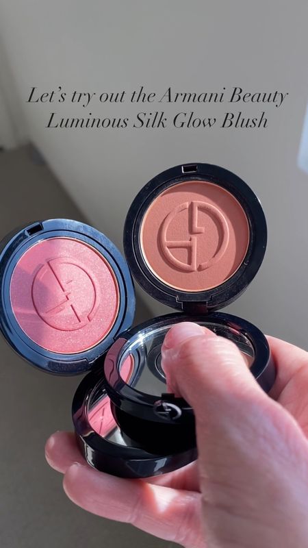 My new fave blush 👌🏻 A natural finish with a subtle glow ✨ These are shades ‘In Love’ & ‘Desire’ 

Sephora, Armani Beauty, blush, natural makeup, makeup tutorial, fall makeup, summer makeup, pink blush, peach blush, easy makeup, makeup must haves, face makeup 

#LTKfindsunder50 #LTKSeasonal #LTKbeauty
