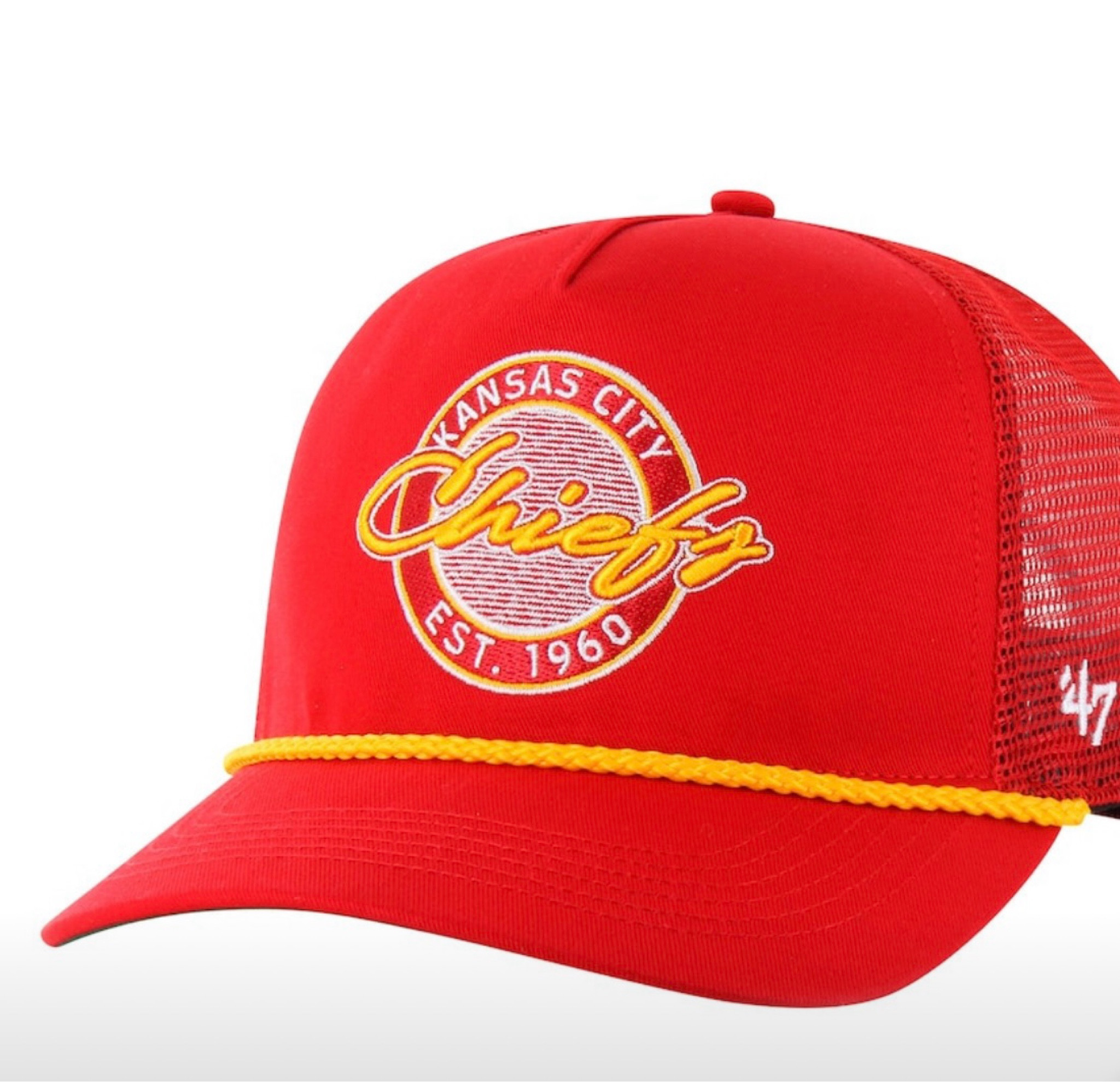 Kansas City Chiefs trucker hat 

#LTKSeasonal #LTKFindsUnder50