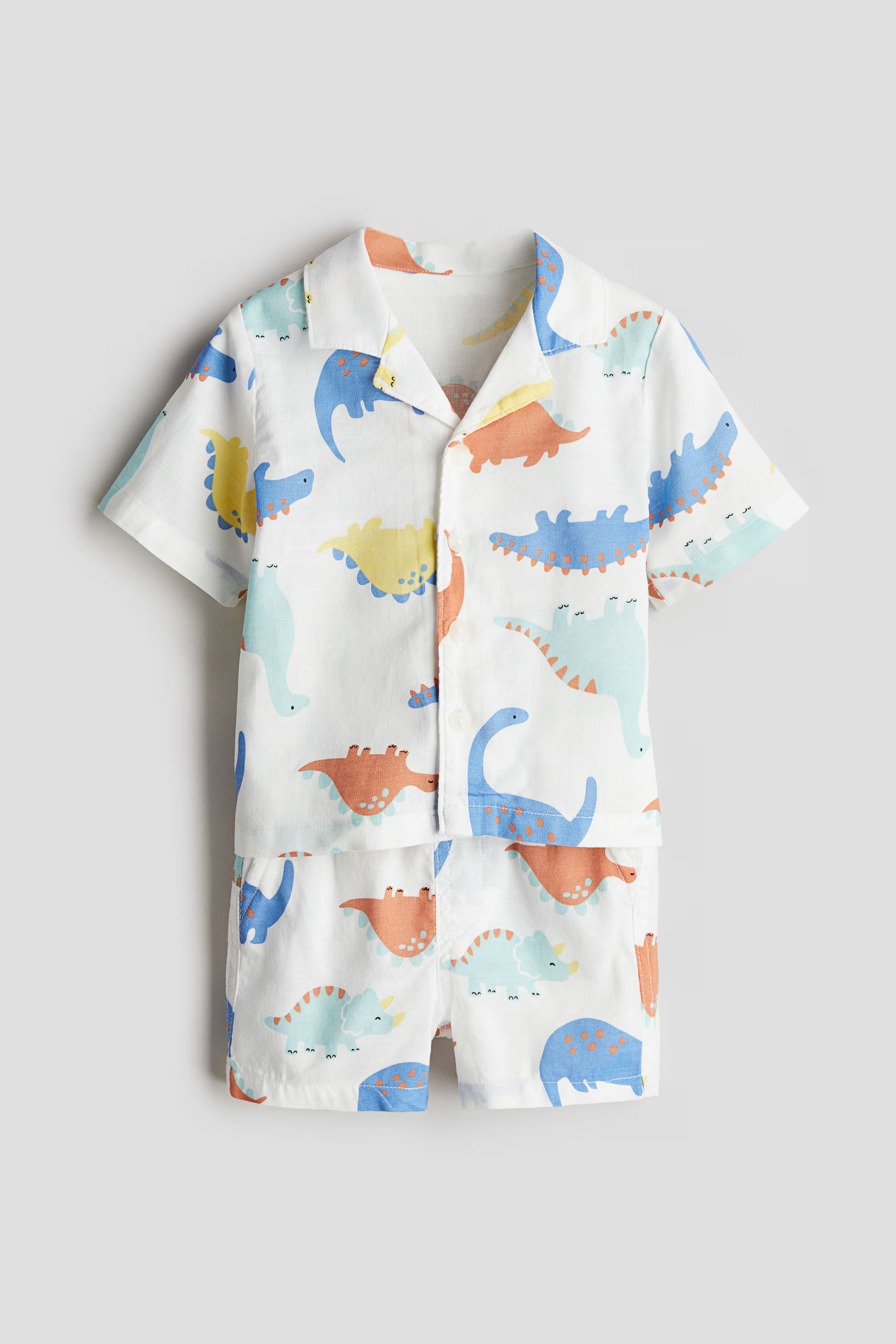 2-Piece Printed Cotton Set | H&M (US + CA)