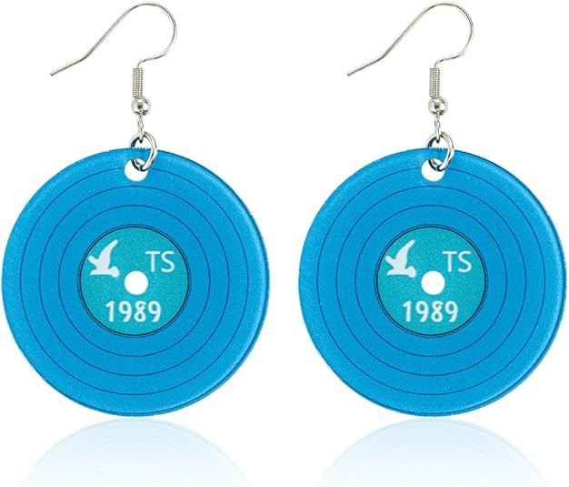 1989 Earrings Dangle Acrylic Midnigh Lover Earrings TS Album Inspired Earrings Taylor Merch Jewel... | Amazon (US)
