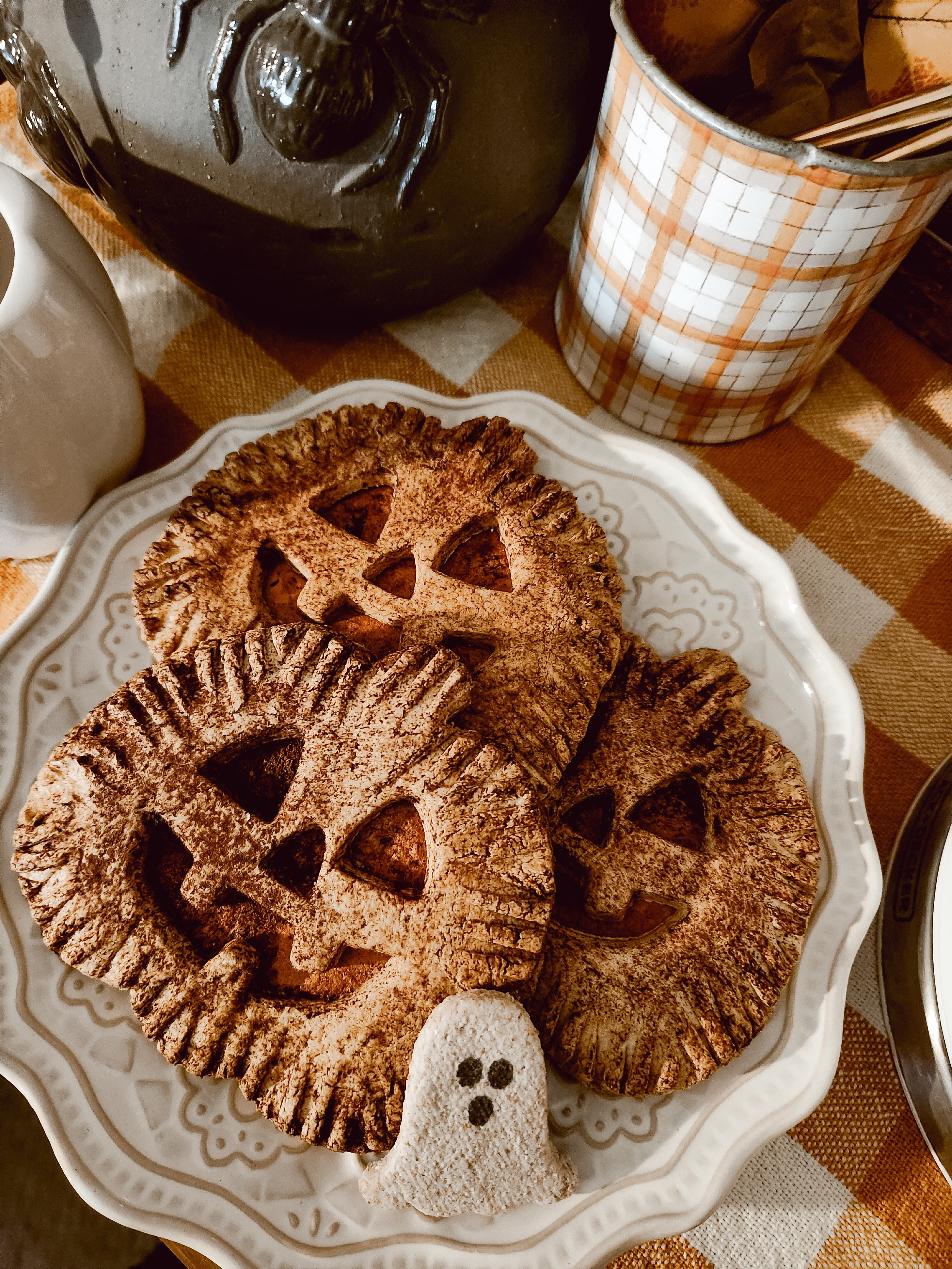 Add a little halloween fun to your decor with these faux jack-o-lantern pies!

#LTKSeasonal #LTKHalloween #LTKHome