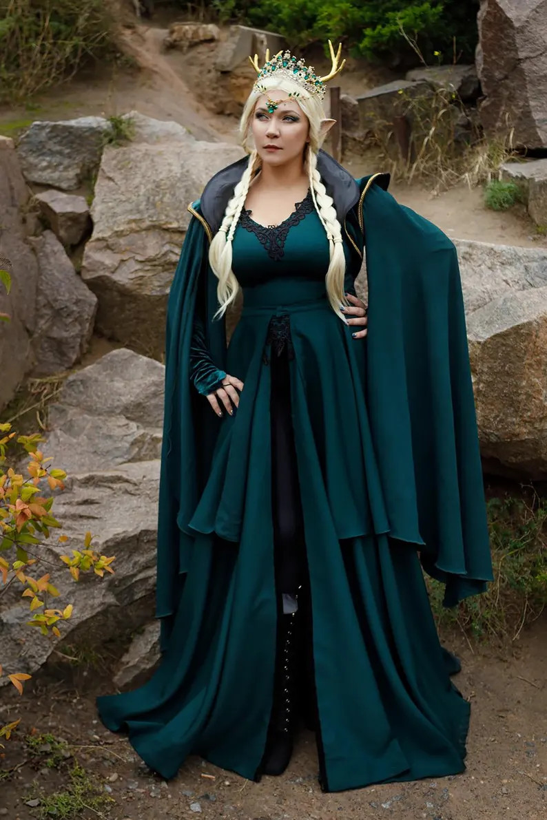 Aelin Inspired Bolero | Unisex Fantasy Vest | Spike and Rose Motif | Medieval LARP Costume Access... | Etsy (US)