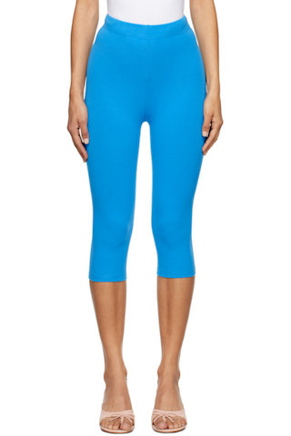 Blue Capri Leggings | SSENSE