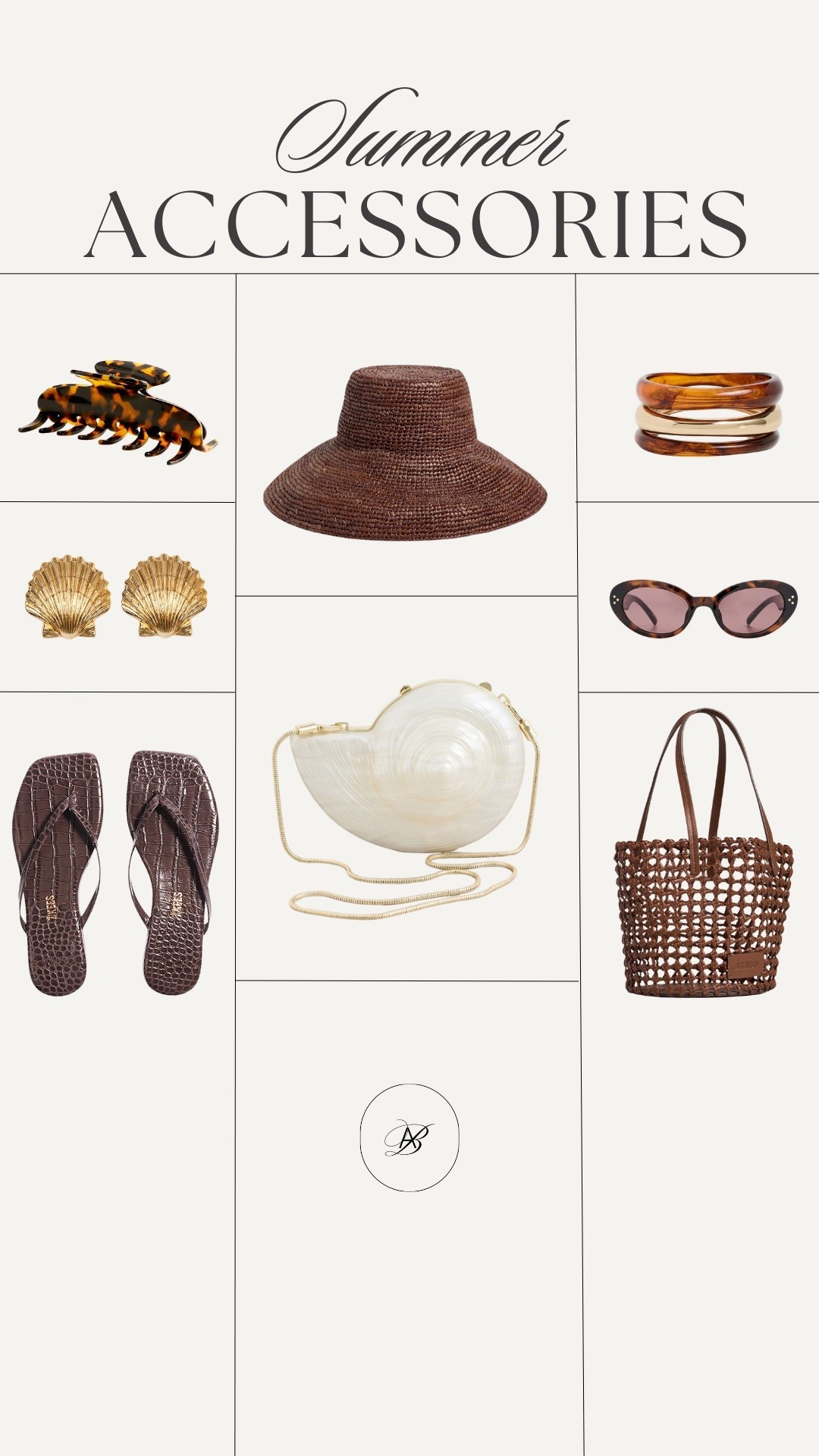 Summer Accessories 🤎

summer fashion, summer style, summer trends, summer accessories 

#LTKootd #LTKSeasonal