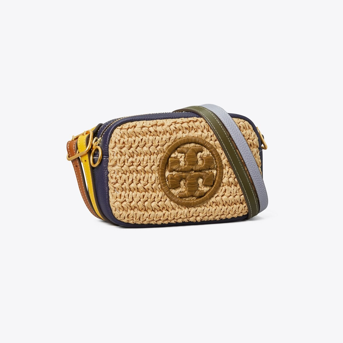 Perry Bombé Straw Mini Bag | Tory Burch (US)