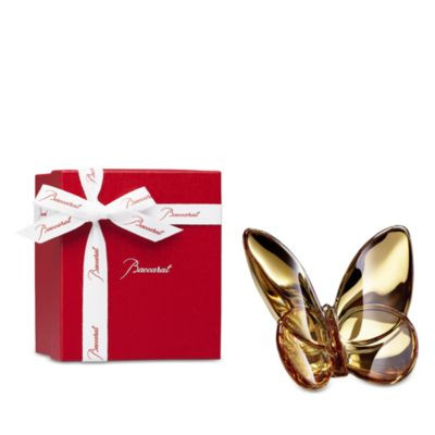 Baccarat2.5" Lucky Crystal Gold Butterfly | Bloomingdale's (US)