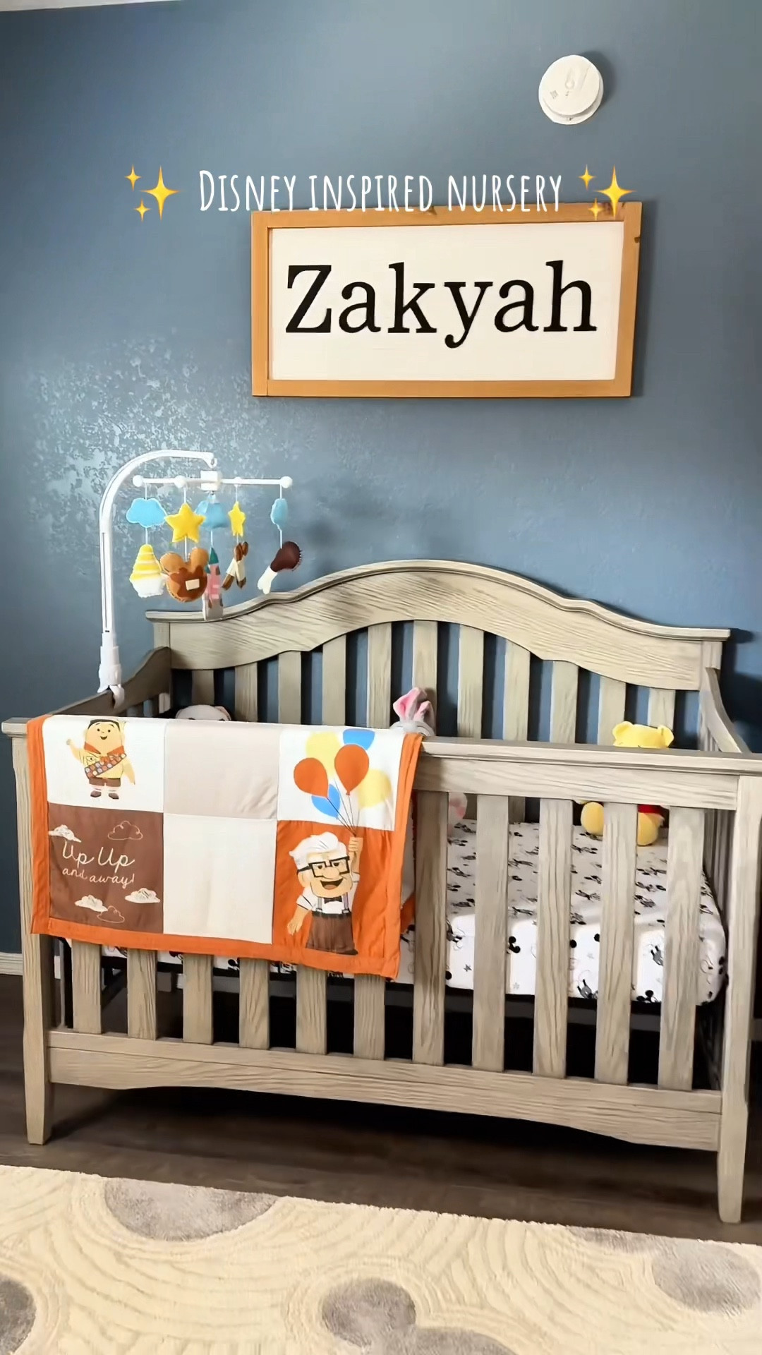 Disney inspired nursery for Zakyah💙 Dominic & I worked so hard on this room and I'm so glad it came out just how we envisioned. ✨

#LTKKids #LTKBump #LTKBaby