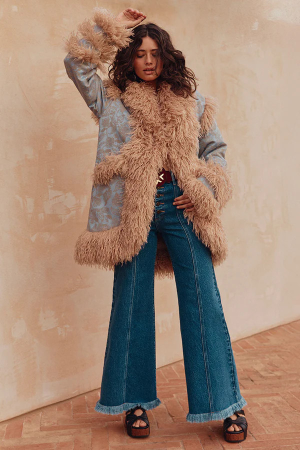 Starlet Jacquard Coat | Spell Designs (USA) Inc